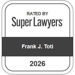 Rated By Super Lawyers, Frank J. Toti, 2026